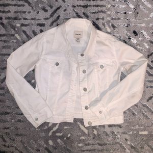 White Denim Jacket